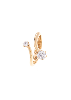 "Раус" кольцо в золотом покрытии из коллекции "Teona" от Jenavi