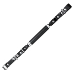 Черный кожаный кляп-трензель Bior Toys Notabu Real Leather NTB-80702