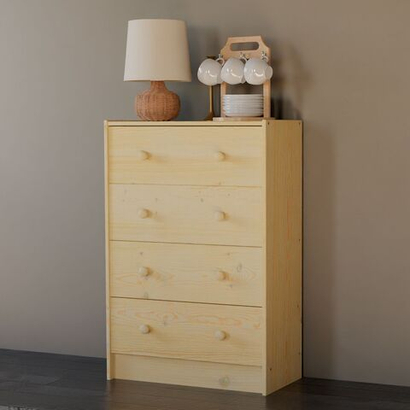 Комод деревянный с ящиками Раст, из массива сосны