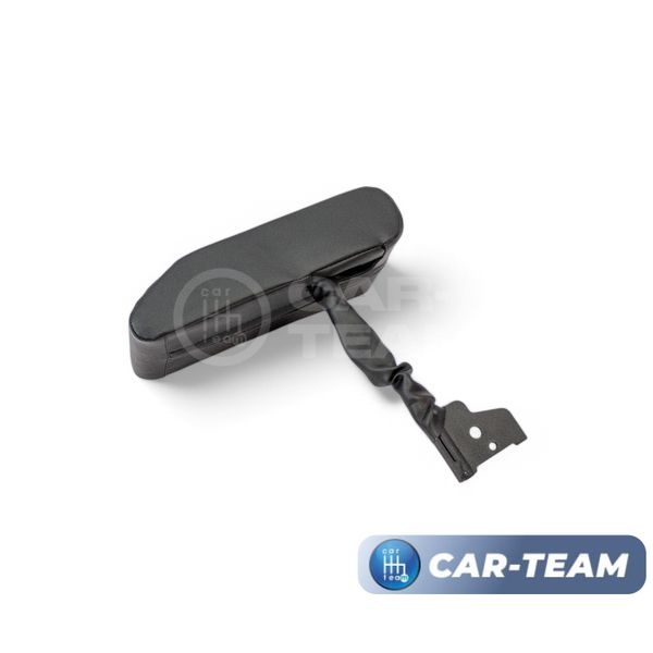 Подлокотник Renault Logan 1 2009-2013г.в., Sandero 1 2009-2013г.в., Duster 1 2010-2015г.в., из экокожи (без регулировки сиденья по высоте) "Аламар"