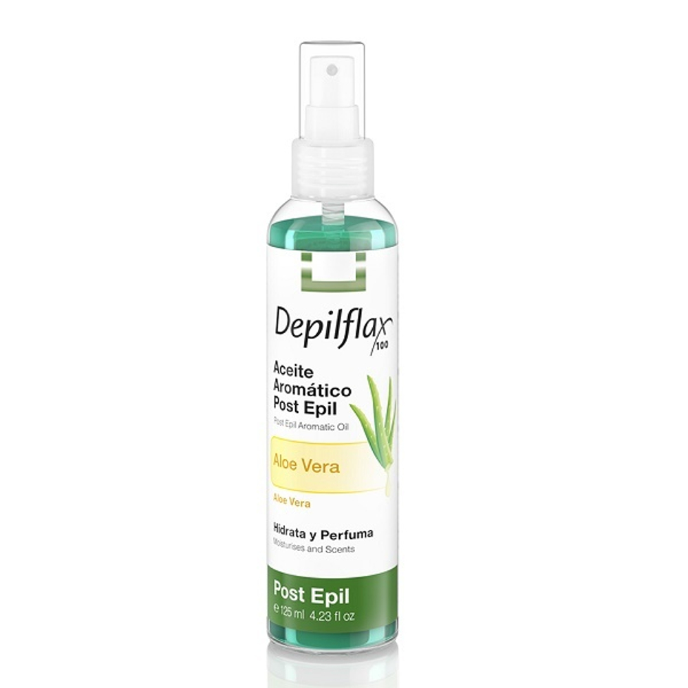 Масло после депиляции с Алоэ Вера Depilflax Aloe Vera Post Epil Aromatic Oil 125мл