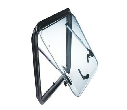 Окно откидное Mobile Comfort WE5035R 500x350 мм, штора рулонная