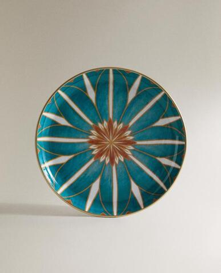 ZARA HOME - MARISA BERENSON ДЕКОРАТИВНЫЙ ПОДНОС, БИРЮЗОВЫЙ