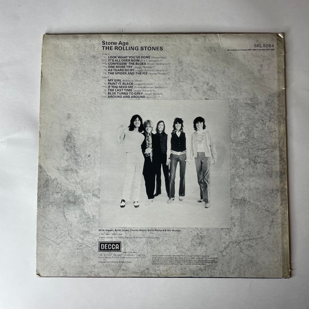 Винтажная виниловая пластинка LP The Rolling Stones, Stone Age (Англия 1971)