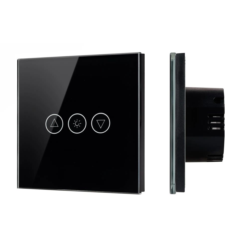 Светорегулятор сенсорный с Zigbee управлением SWT-OMALI-SD3-ZB-BK (250V, 500W) (Arlight, Стекло) 050060