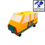 Детская игровая машина "МЧС, ДПС, Полиция"