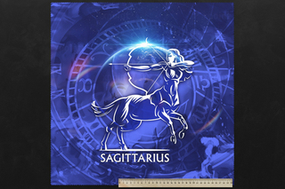 Ткань купон Zodiac 09, 50х50 см