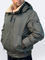 Куртка бомбер Corbona Зима олива