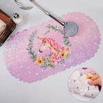 4682813 Коврик для ванны «Единорог», 34×65 см