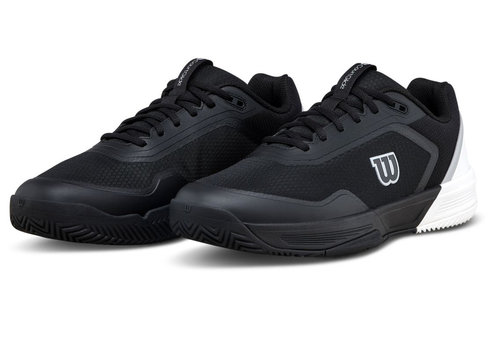 Теннисные кроссовки Wilson Court Glide - black/white/lunar rock