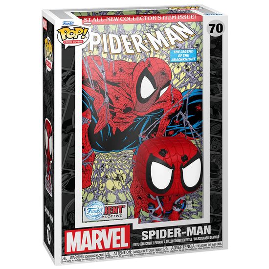 Фигурка Funko POP! Comic Covers Marvel Spider-Man Torment Vol 1 Spider-Man (70) (Exc) 85339 / Фигурка Фанко ПОП! по мотивам вселенной "Марвел", Человек-паук