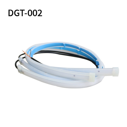 DGT-002 / Диодная лента на передние фары DGT-002 2 шт 60 СМ, 12 В, мощность 2,05 Вт, белого и желтого цвета, компл