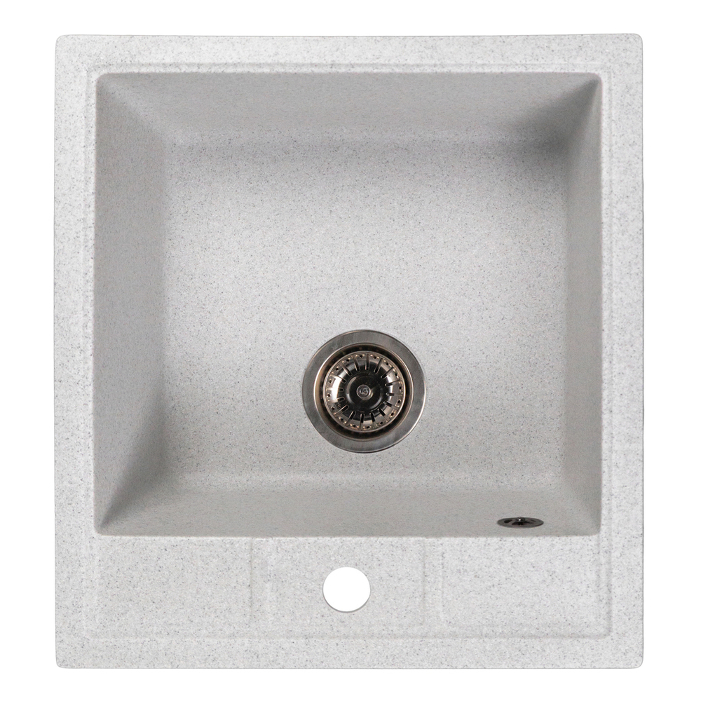 Мойка ML-GMS110 СТАНДАРТ прямоугольная, серый (310), 497*440*175мм