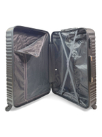 Средний чемодан Bon-Voyage Model Wave ABS, Черный, M