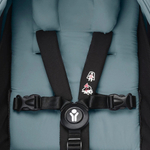 Коляска Stokke YOYO3 Newborn Shell - Newborn Pack рама чёрная Black 2 в 1 Aqua