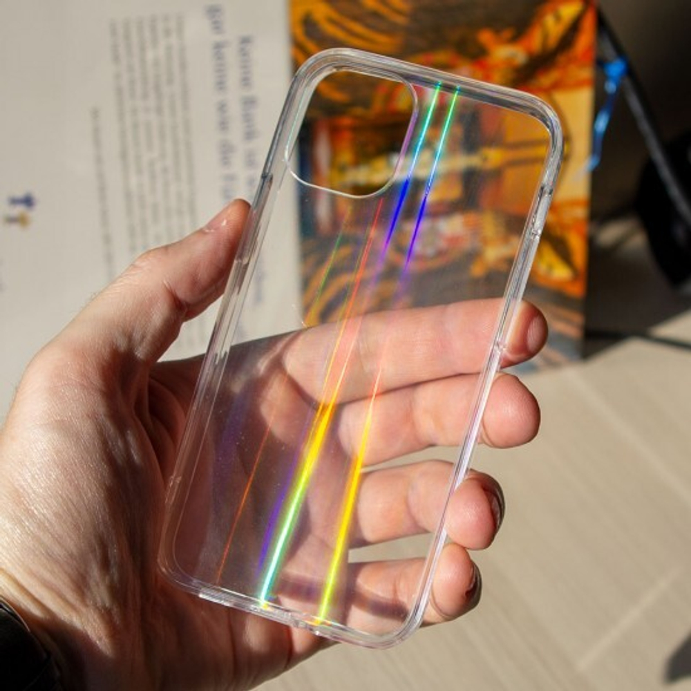 Силиконовый чехол Laser для iPhone 12 Mini, 012002