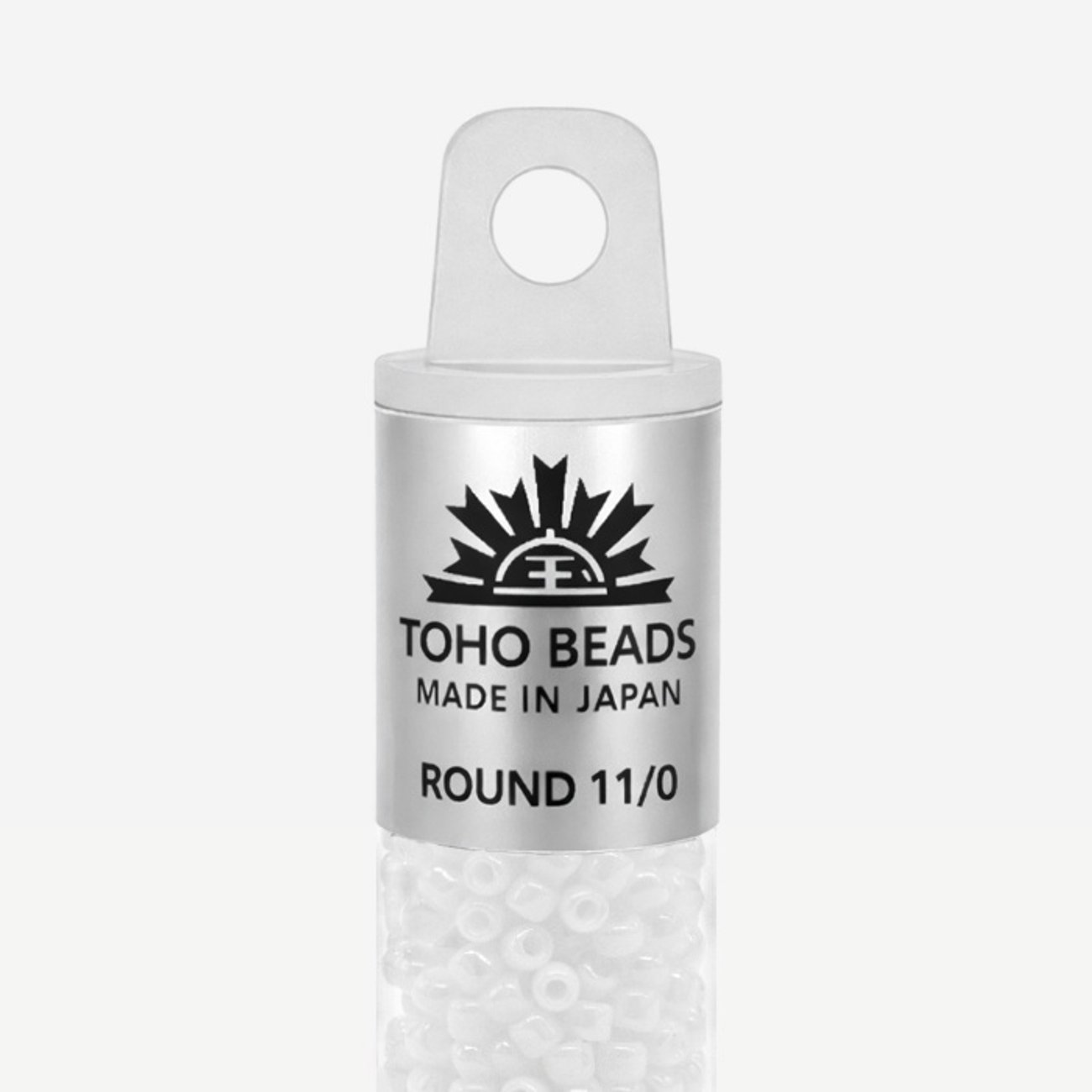 Японский бисер TOHO Round 11/0 (№41), непрозрачный глянцевый