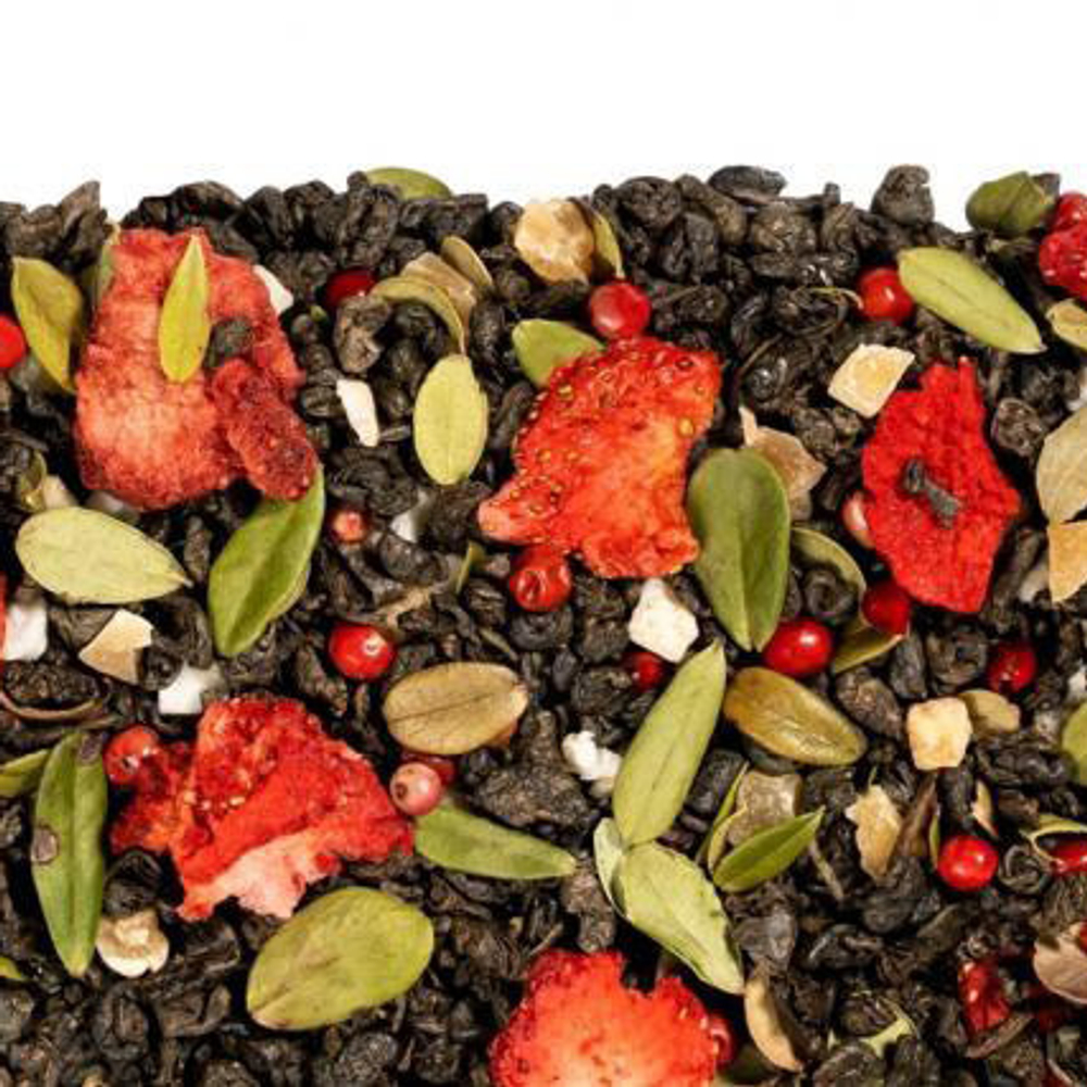 Зеленый чай Клубника со взбитыми сливками РЧК 500г