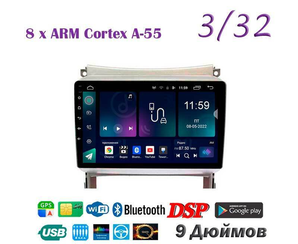 Topway TS18 3+32GB 8 ядер для Hyundai IX55 2008-2012