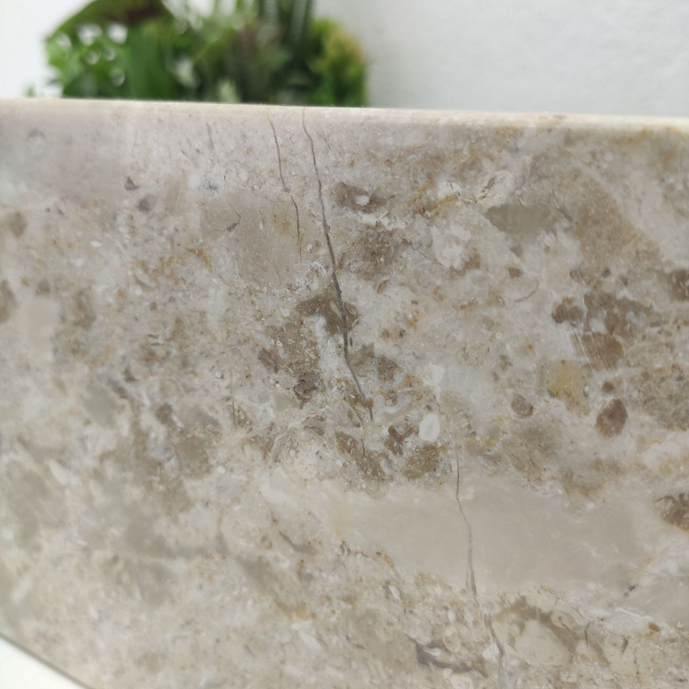 Раковина из мрамора Prau Crem SM-61580 (51*35*14)