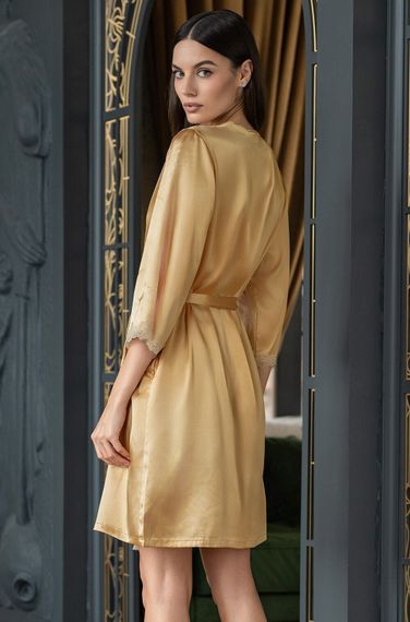 Халатик женский шелковый ДЖУЛИЯ 8733