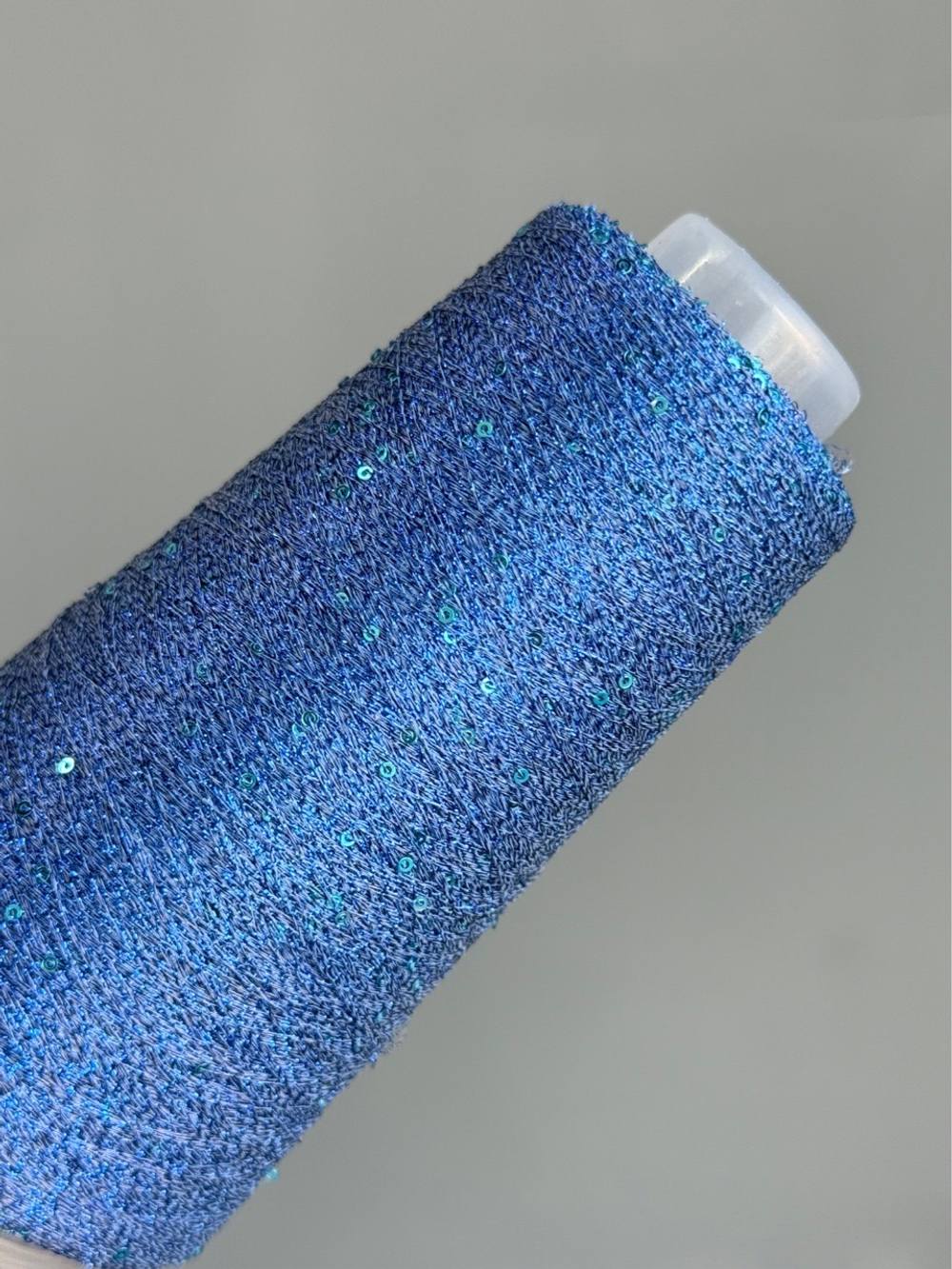 Пряжа Siyue Lurex Sequins пайтка 1,5 мм (42/небо), 1800м/50гр
