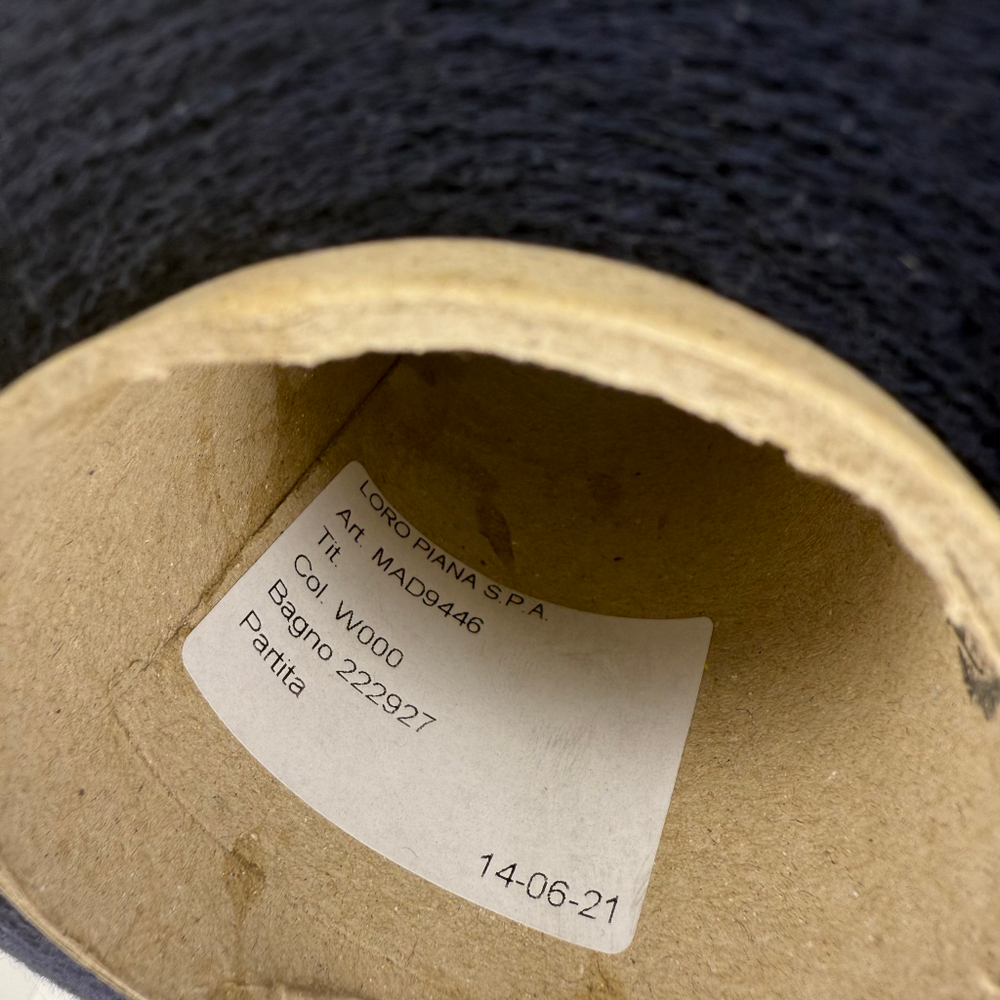 MAD9446 - Loro Piana; 100% меринос; 3000м/100гр; col.w000 цвет: темно-синий