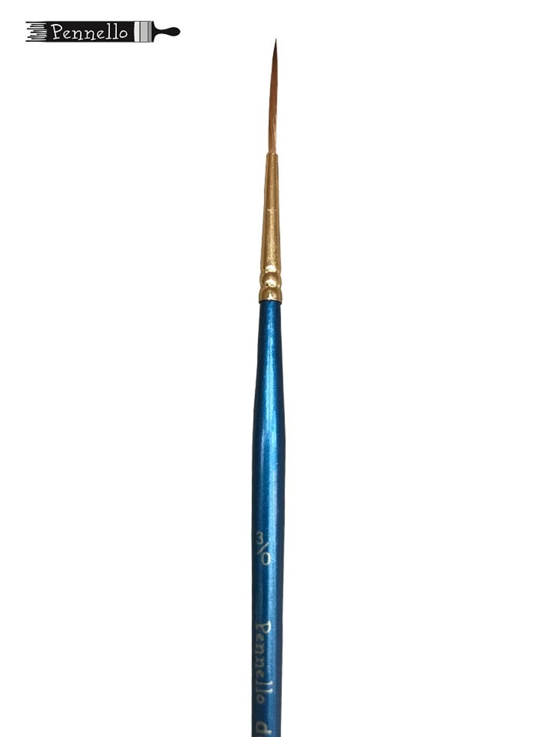 кисть Pennello DELUXE синтетика линер №3-0 короткая ручка