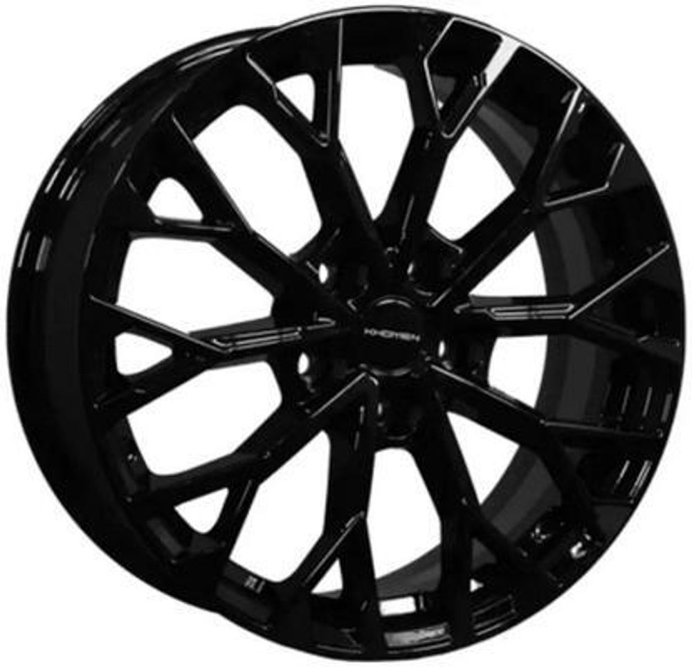 Khomen 1718 7x17 5x108 ET 33 Dia 60.1 (черный)