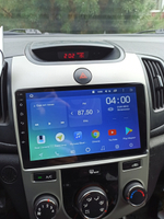 Магнитола для KIA Cerato 2 2008-2013 (кондиционер) - Carmedia OL-9736-M QLed+2K, Android 12, TS10, CarPlay, 4G SIM-слот