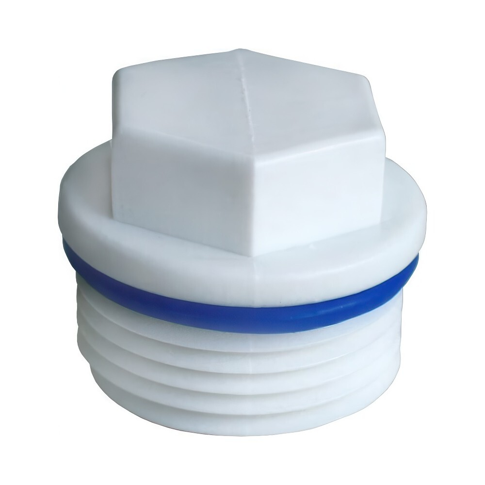 Заглушка Lammin резьбовая PPR 3/4quot; 800/50 O-Ring белый