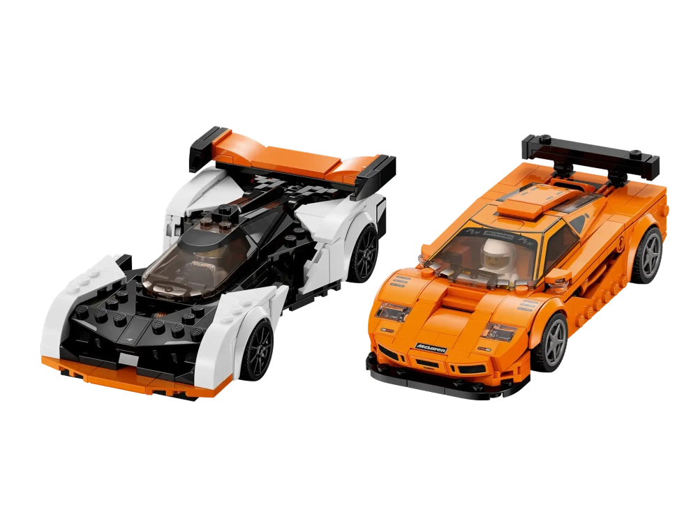 Конструктор LEGO Speed Champions 76918 McLaren Solus GT и McLaren F1 LM