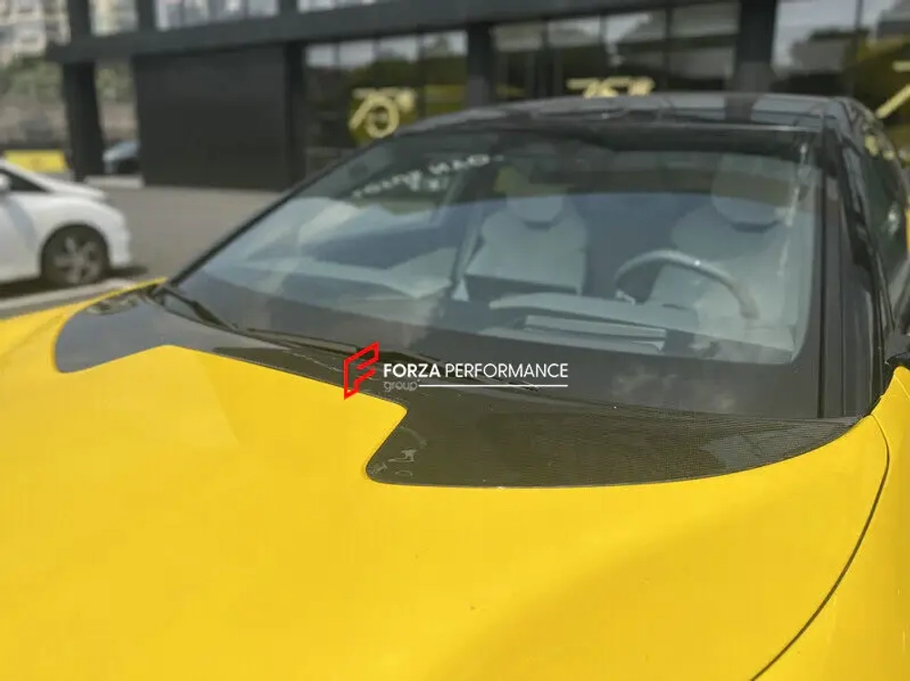 Карбоновая накладка на капот для Lotus Eletre Лотус Элетре