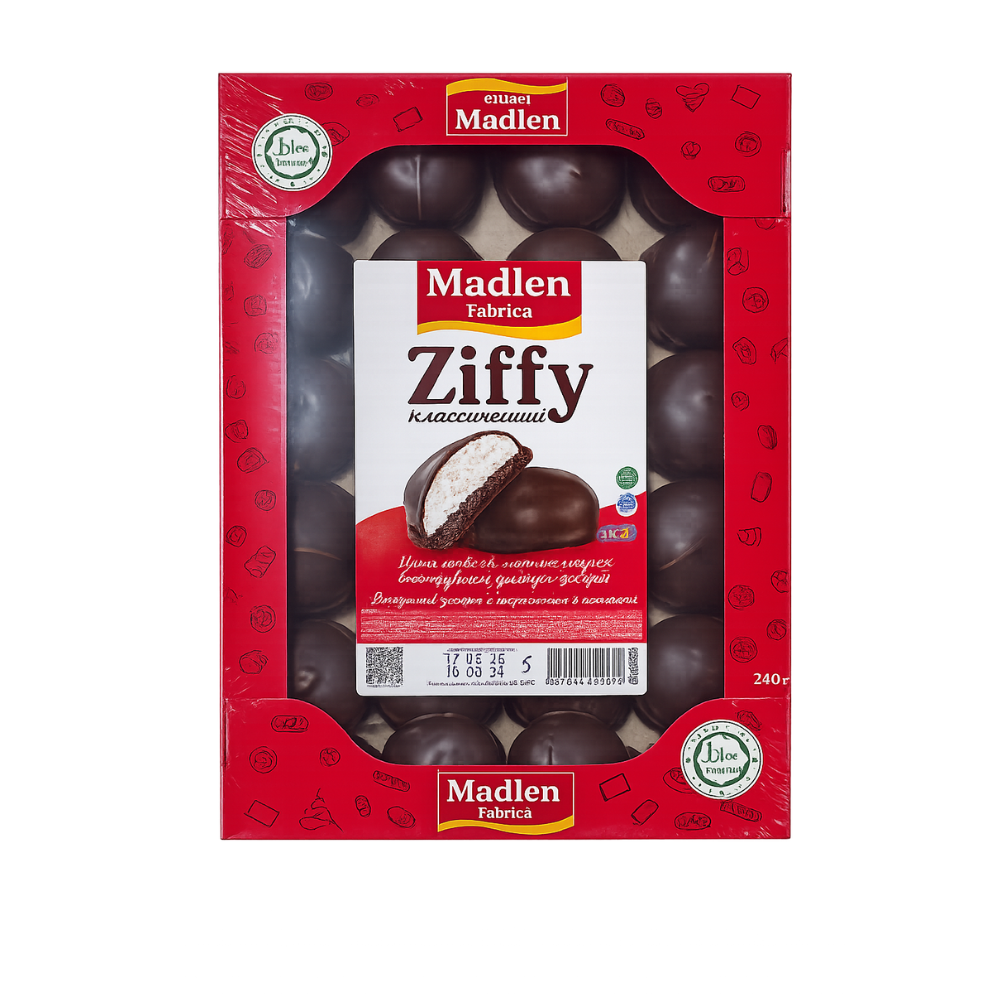 Воздушный десерт с маршмеллоу ZIFFY шоколад 310 гр