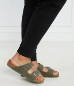 Шлепанцы Arizona Birkenstock - оливковый(1024550)