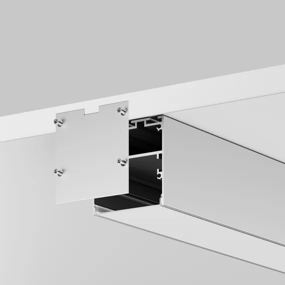 Комплект заглушек (для профиля 50x50) 2 шт., ALM-5050-S-EC 642046 Led Strip 642046