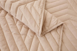 Покрывало 230х250 и 2 наволочки 50х70 Sofi De MarkO Мориц бежевое