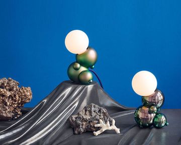 RAINBOW BUBBLY 01-LIGHT SM TABLE LAMP by ROSIE LI