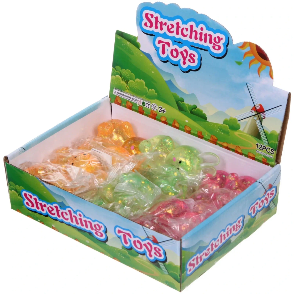 Игрушка «Зайчонок» мялка, 10,5 см, микс