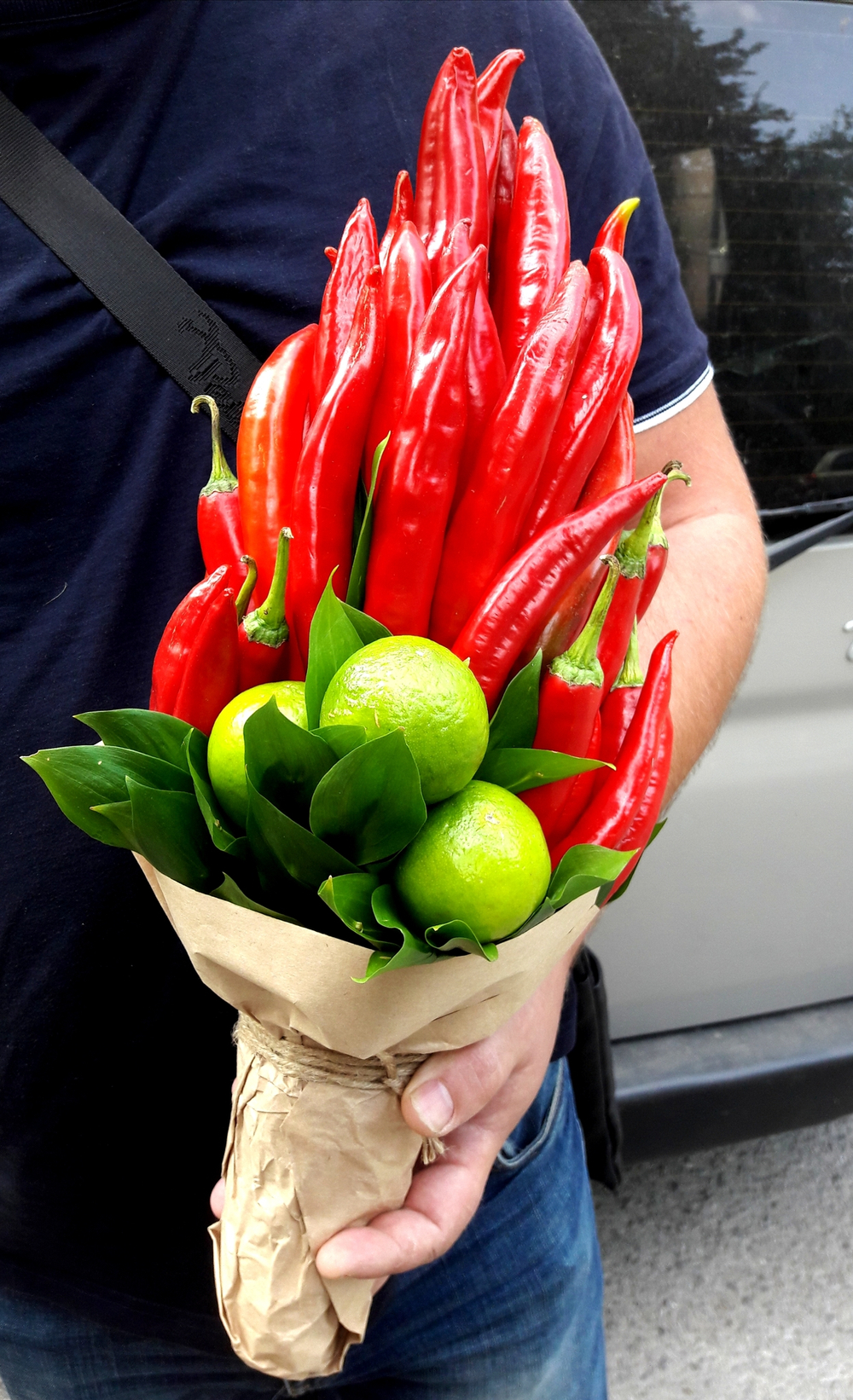 Букет из перцев