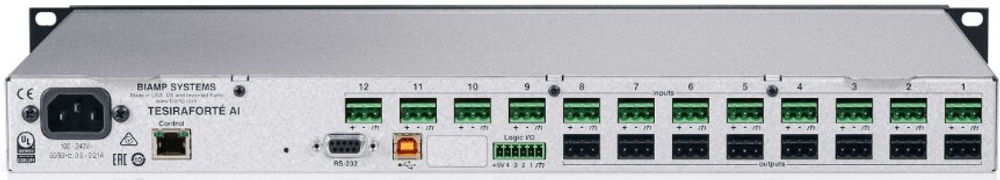 Аудиопроцессор  BIAMP TesiraFORTE AVB AI