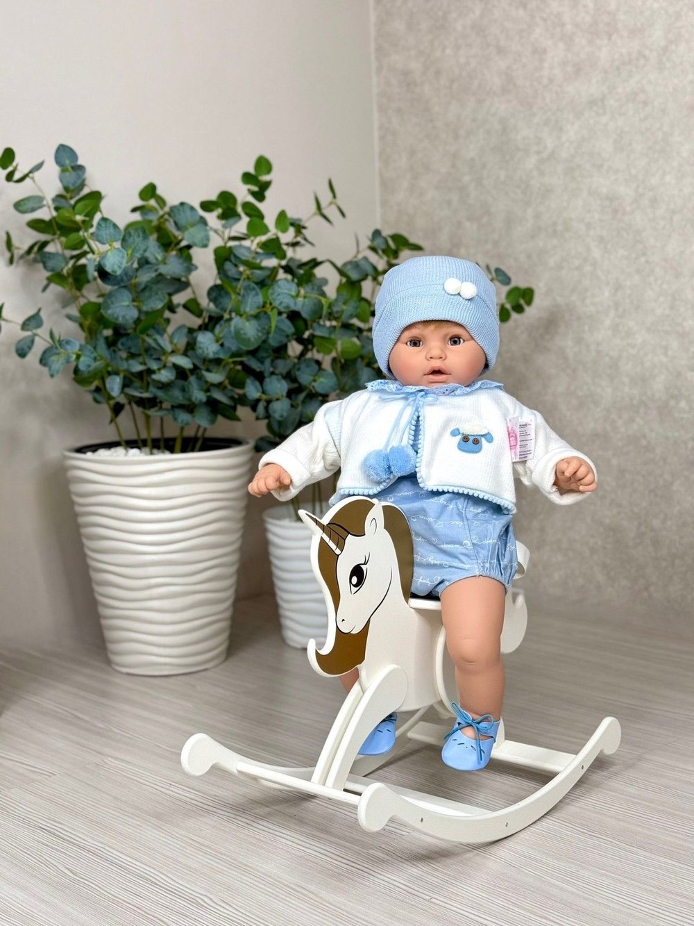 Кукла Berbesa мягконабивная 62см Dulzon (8072S)