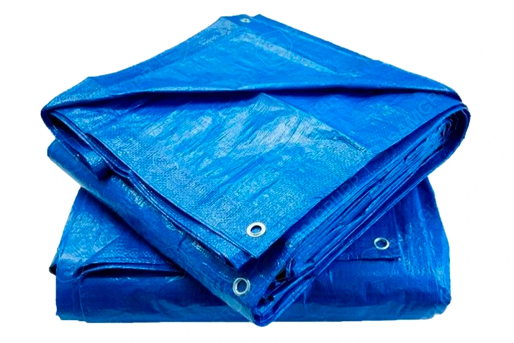 Тент тарпаулин без утеплителя 4х6 м 180 г/м2