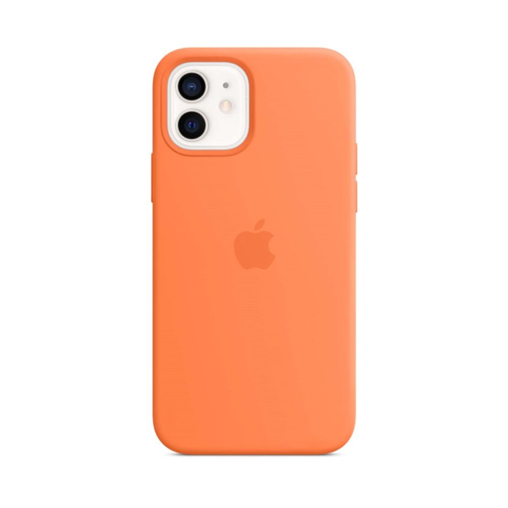 Чехол для iPhone Apple iPhone 12/12 Pro Silicone Case Orange