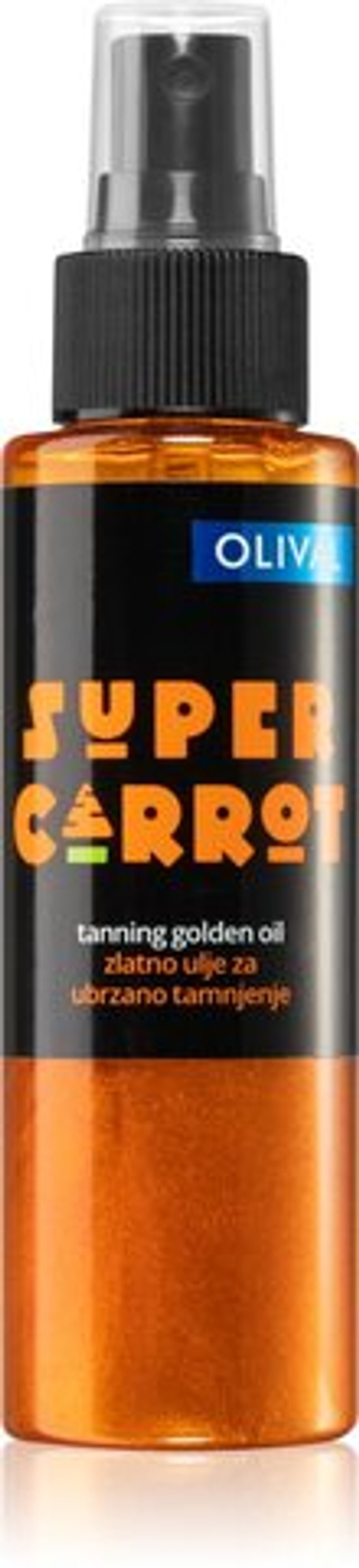 Olival SUPER Carrot - масло с блестками ускоряющее загар /   100  ml  / GTIN 3858892691809