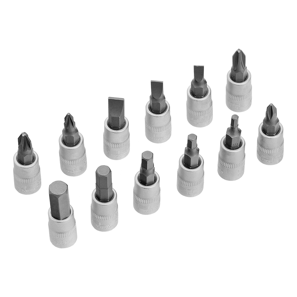 Набор инструментов, 1/4", CrV, пластиковый кейс 29 предметов Stels