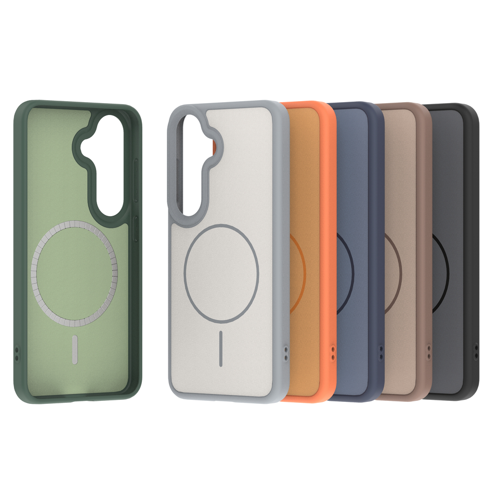 Противоударный чехол Supreme Two-tone Case с поддержкой MagSafe для Samsung Galaxy S25