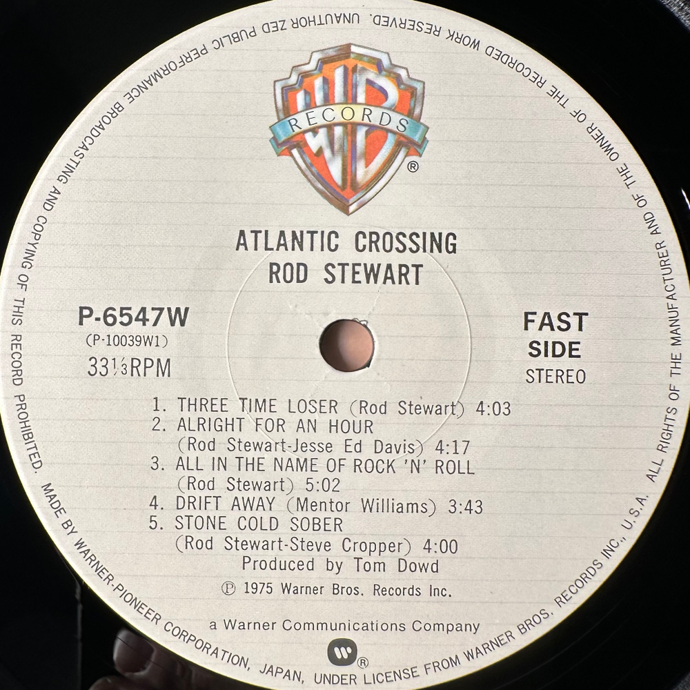 Rod Stewart – Atlantic Crossing (Япония 1981г.)