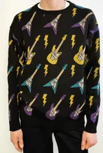 Купить Свитер Behind the scenes Guitars Мужской Свитер Behind the scenes Guitars Мужской