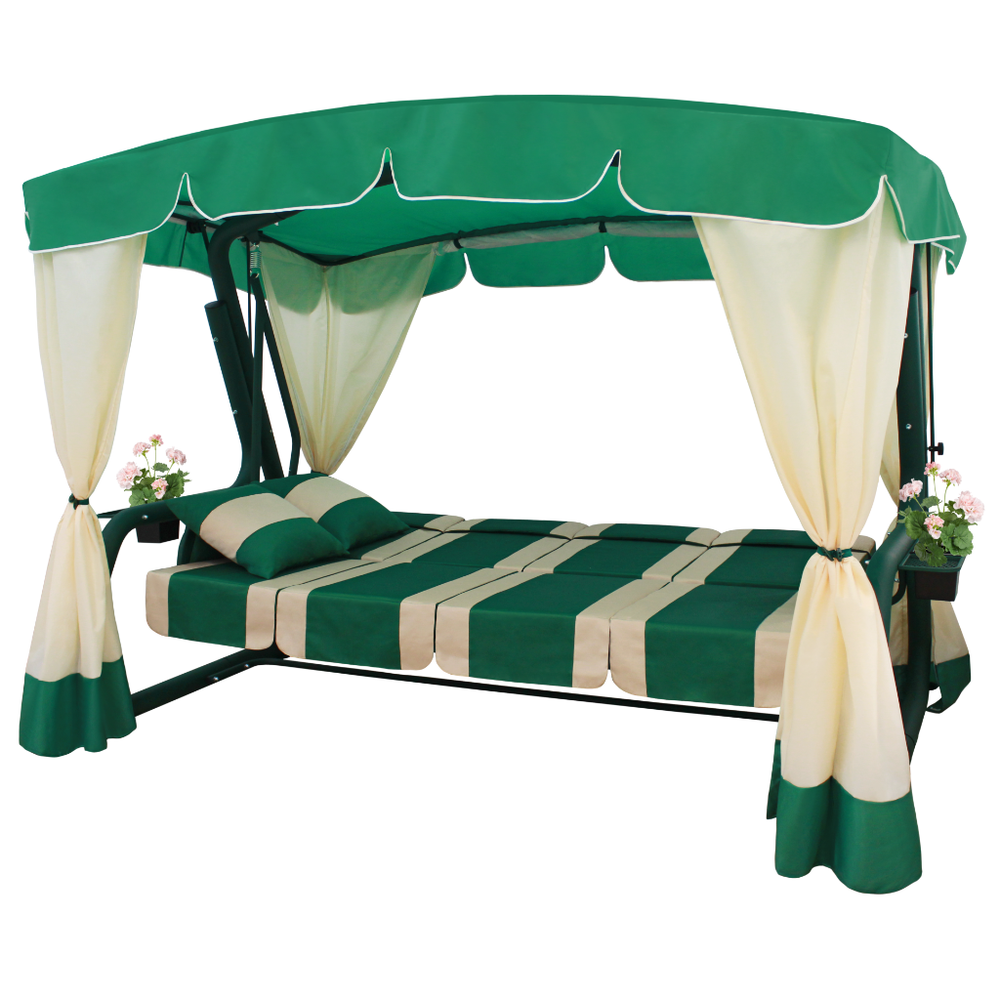 Эдем Люкс зеленый кровать